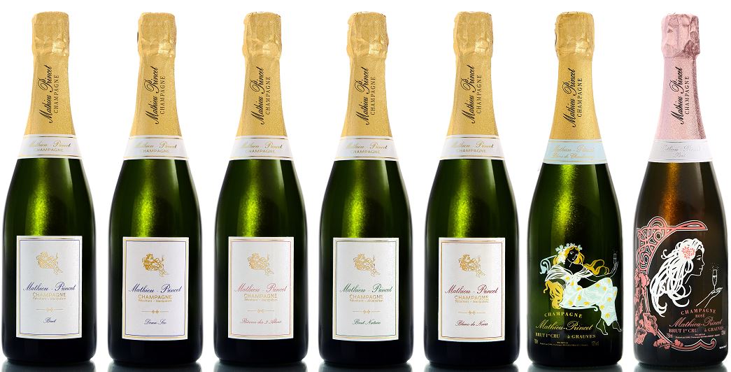 Caisse Découverte - Testez les six cuvées de la gamme Mathieu Princet